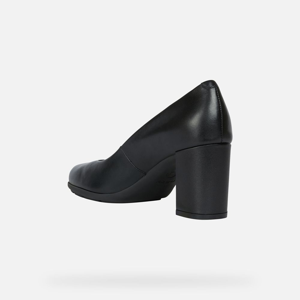 Geox Bayan Stiletto Ayakkabı Siyah - Annya - LTU-421835